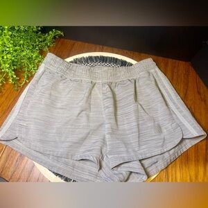 Adidas Women's Heathered Gray Athletic Shorts